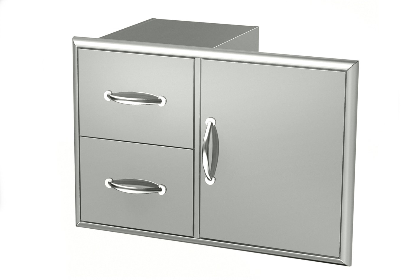 Outdoor Kitchen Doors And Drawers
 BroilChef Stainless Steel Drawers Stainless Steel Double