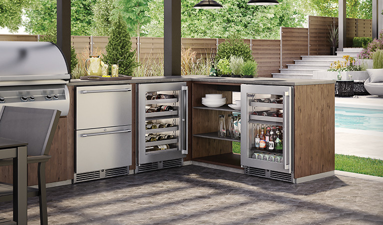 Outdoor Kitchen Fridge
 Indoor Freezers & Outdoor Freezers For Your Home