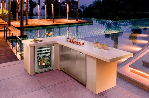 Outdoor Kitchen Fridge
 12 Undercounter Refrigerators – The New Must Have In
