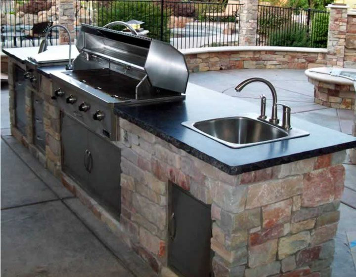 Outdoor Kitchen Island With Sink
 Expert Masonry Outdoor Kitchen and Sink Contractors