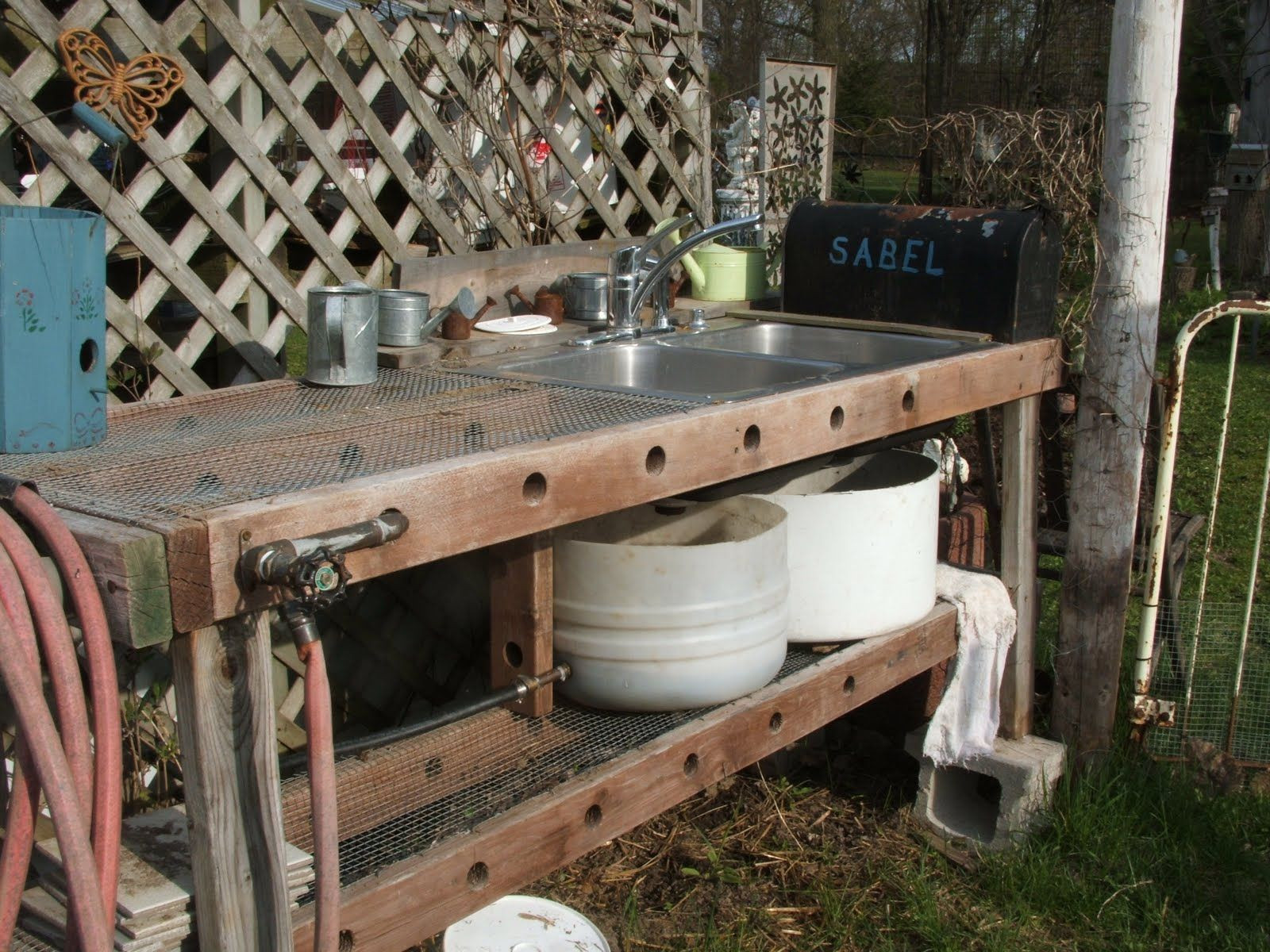 Outdoor Kitchen Island With Sink
 Pin on Custom Grilling Smoking