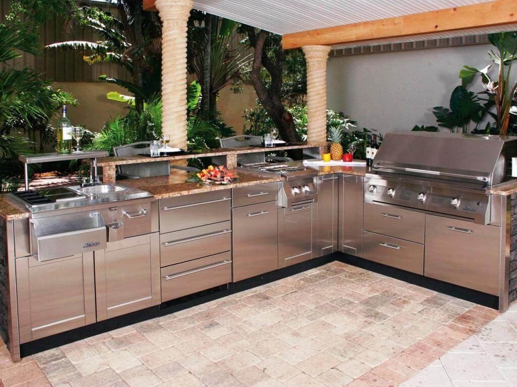 Outdoor Kitchen Kit Lowes
 Ways to Choose Prefabricated Outdoor Kitchen Kits