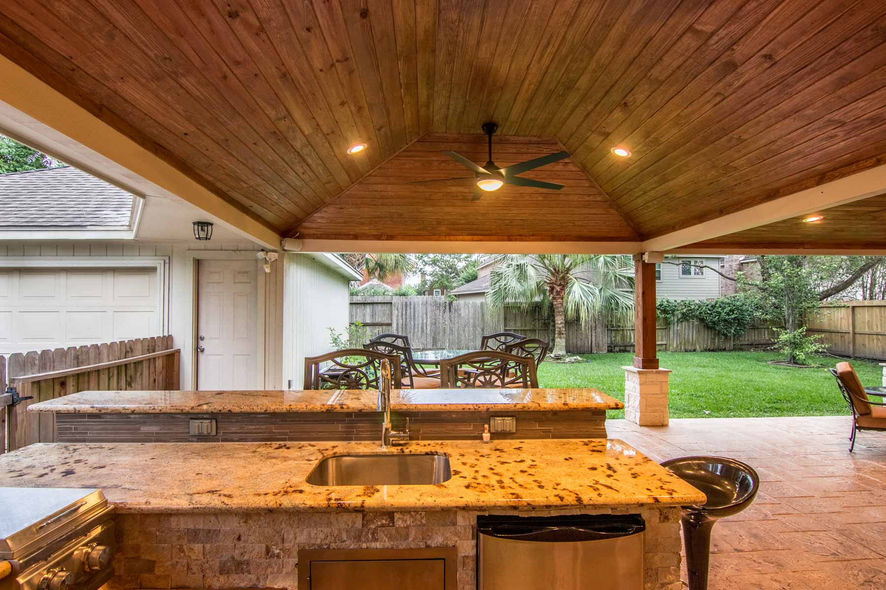 Outdoor Kitchen Patio
 Outdoor Kitchens HHI Patio Covers Houston