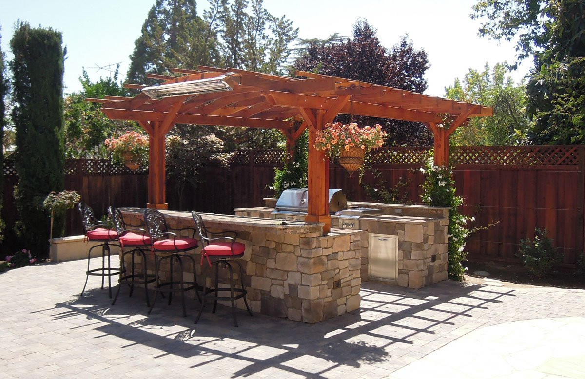 Outdoor Kitchen Pergola
 Marin Outdoor Kitchen Pergola Custom Kit Duchess Outlet