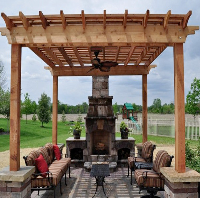 Outdoor Kitchen Pergola
 Custom Pergolas West Palm Beach