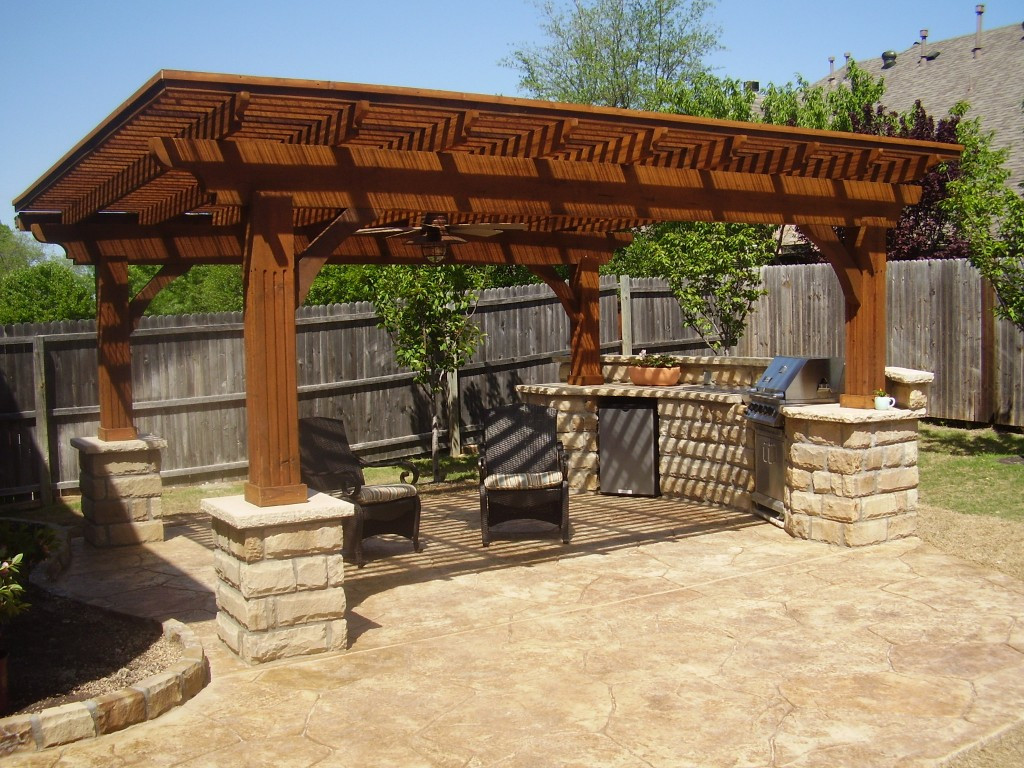 Outdoor Kitchen Pergola
 Inspiring Architectural Outdoor Kitchen Tips to Set the