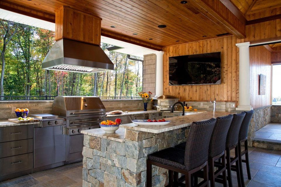 Outdoor Kitchen Pics
 Architects Outdoor Kitchens Top Clients’ Wish Lists