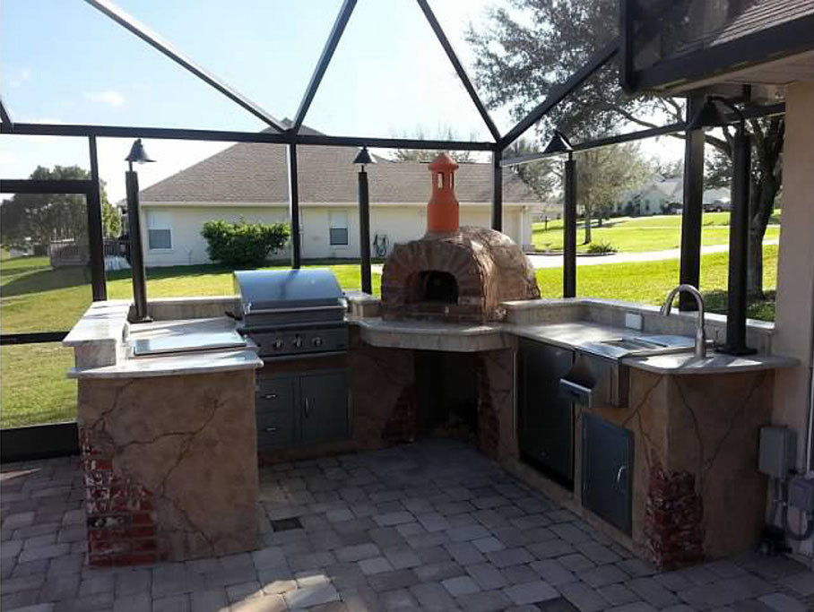 Outdoor Kitchen Pizza Oven
 Outdoor Pizza Oven