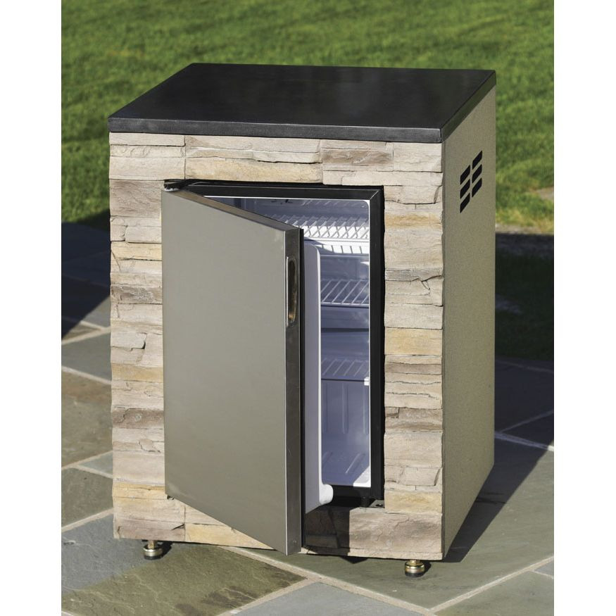 Outdoor Kitchen Refrigerator
 Kenmore Elite Island Modular 4 Refrigerator Outdoor