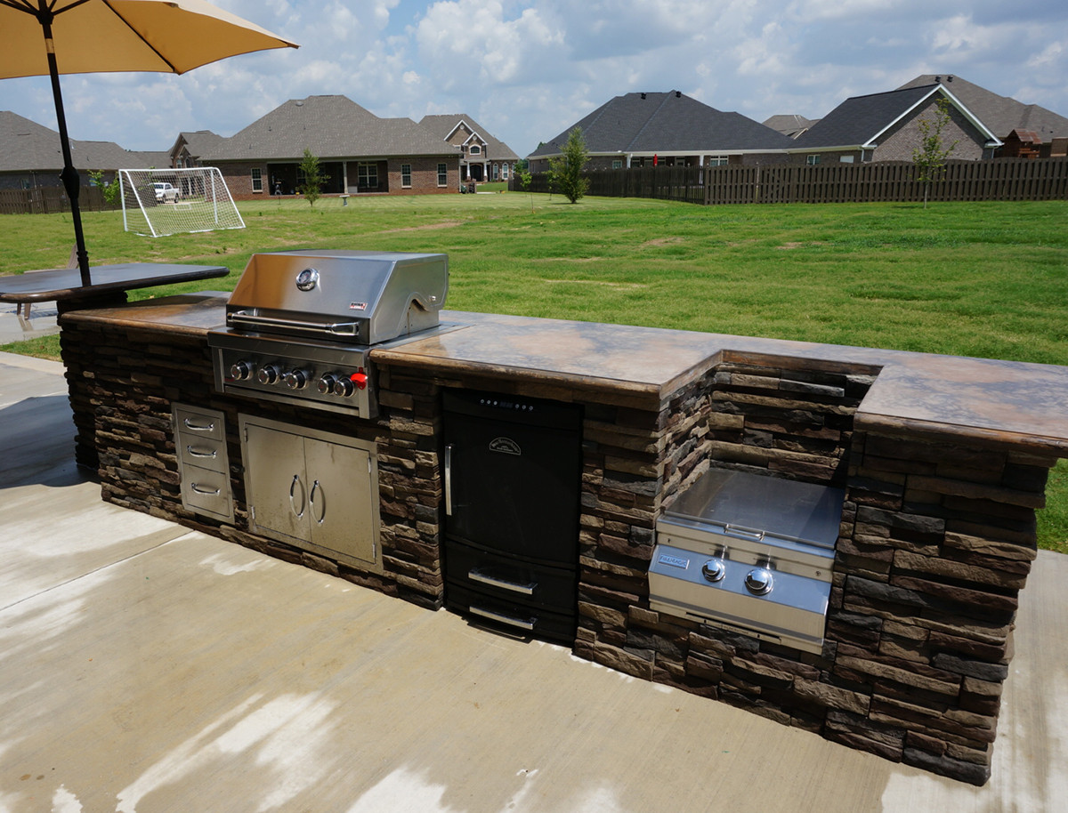 Outdoor Kitchen Smoker
 Grills Smokers & Outdoor Kitchens