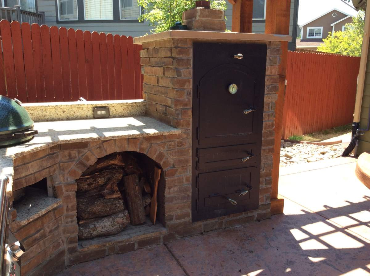 Outdoor Kitchen Smoker
 outdoor kitchen large wood fired smoker031 – Hi Tech Appliance