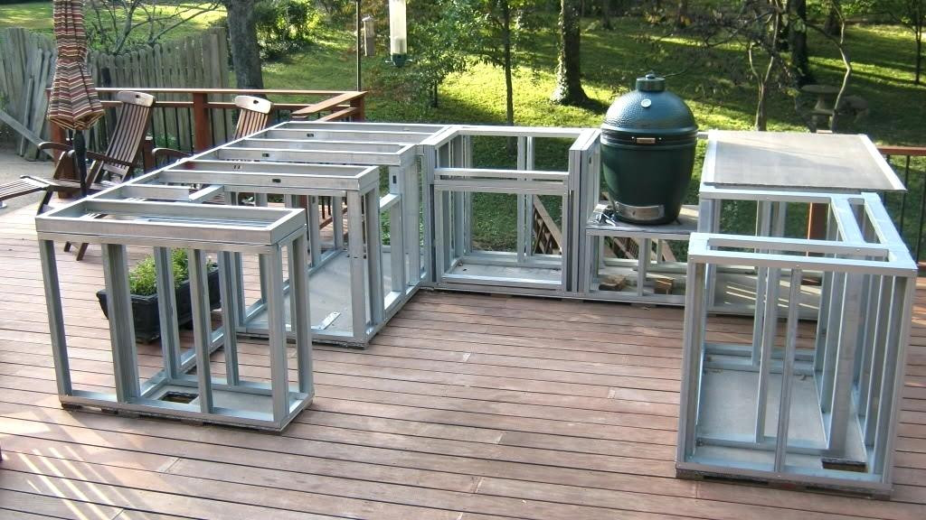 Outdoor Kitchen Steel Frame Kit
 Build An Outdoor Kitchen – House n Decor