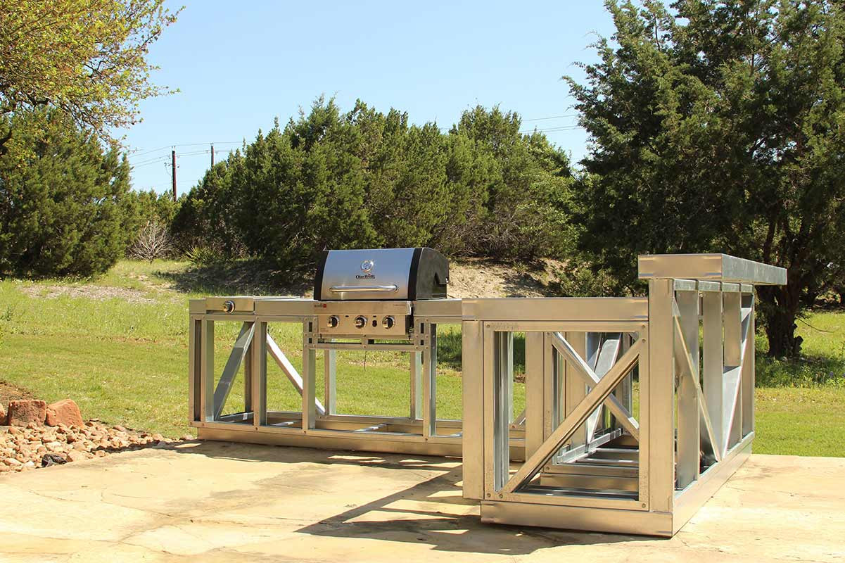 Outdoor Kitchen Steel Frame Kit
 Volstrukt