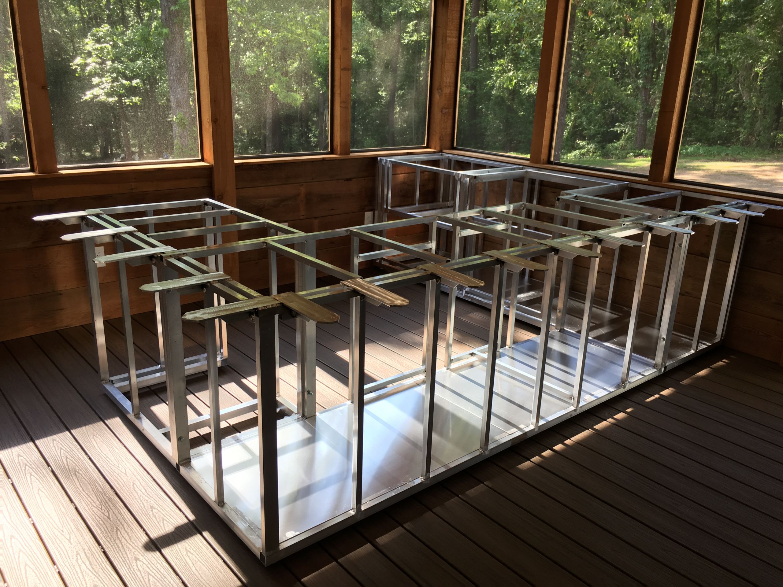 Outdoor Kitchen Steel Frame Kit
 6 ft Outdoor Kitchen Island Frame Kit Fireside Outdoor