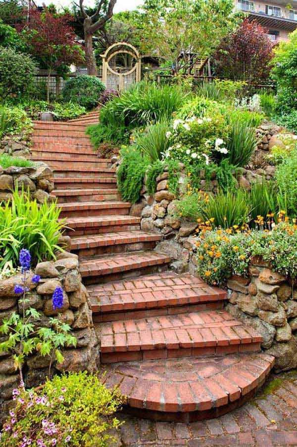 Outdoor Landscape Ideas
 The Best 23 DIY Ideas to Make Garden Stairs and Steps