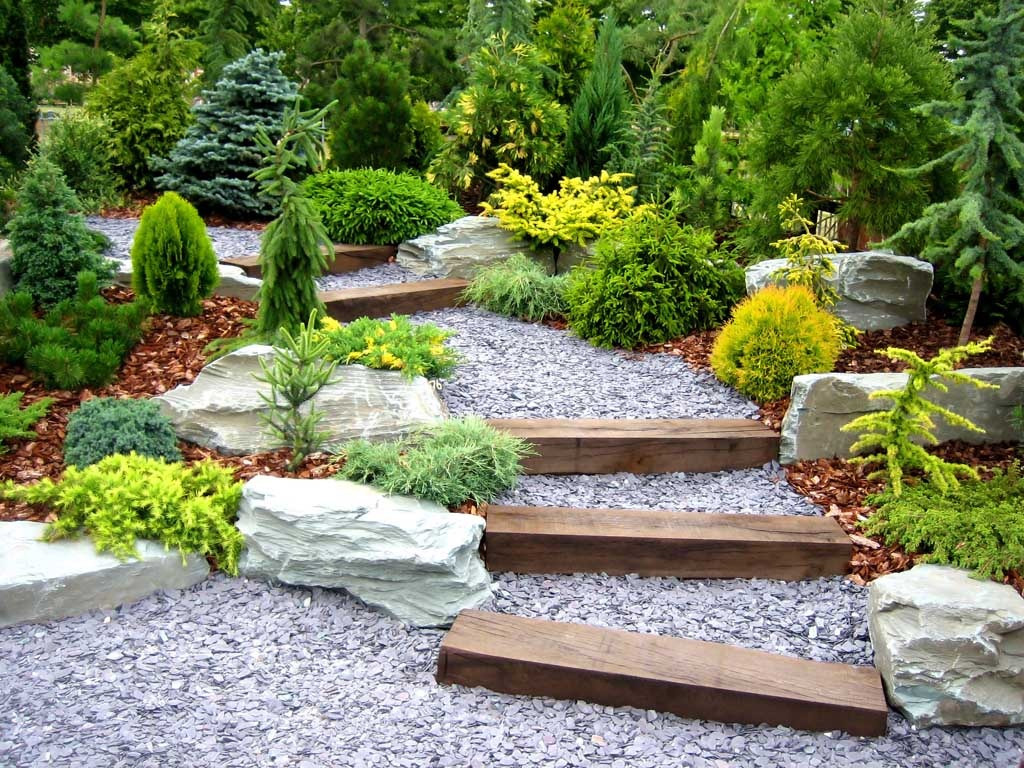 Outdoor Landscape Ideas
 Garden Design Ideas With Pebbles