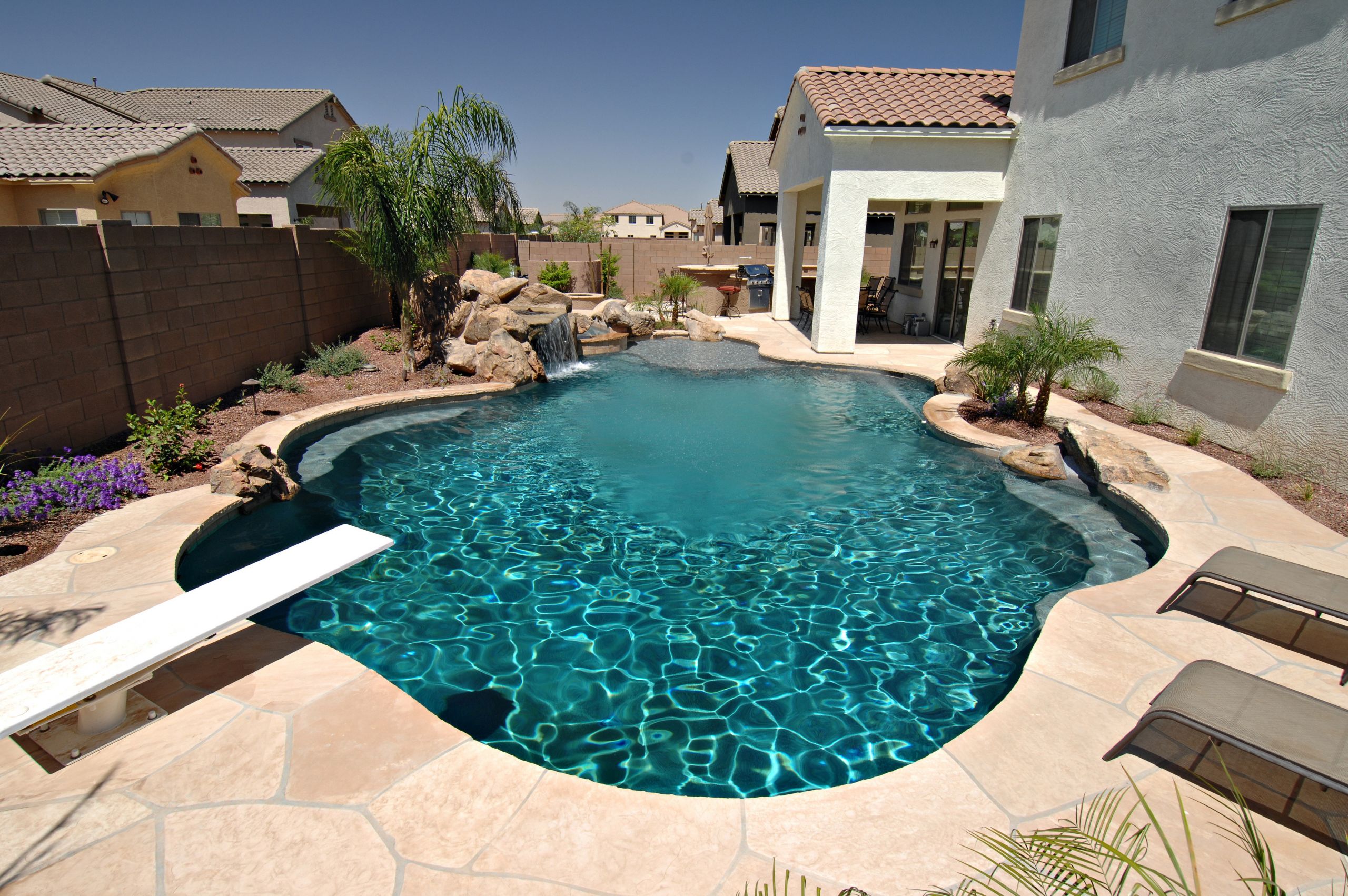 Outdoor Landscape Pool
 Backyard Landscaping Ideas Swimming Pool Design