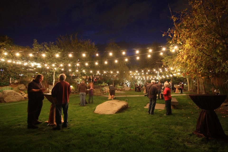 Outdoor Lighting Ideas For Backyard Party
 Stone Brewery party Backyard party idea With images