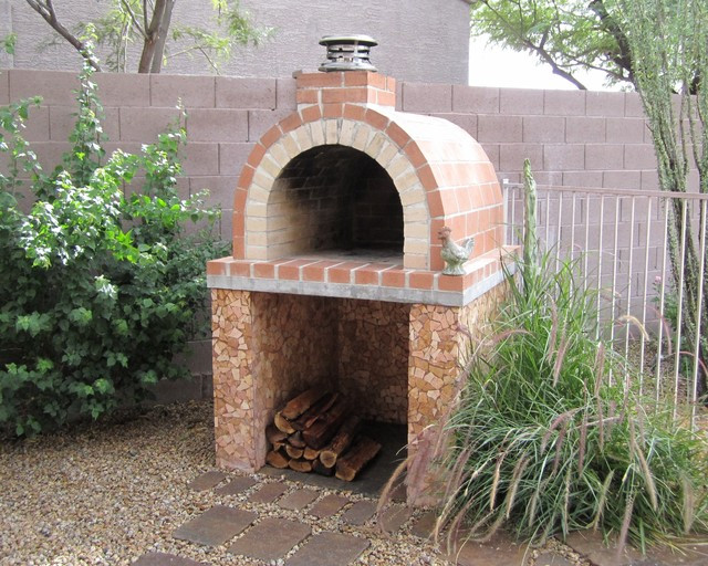 Outdoor Oven DIY
 The Louis Family DIY Wood Fired Brick Pizza Oven in CA by