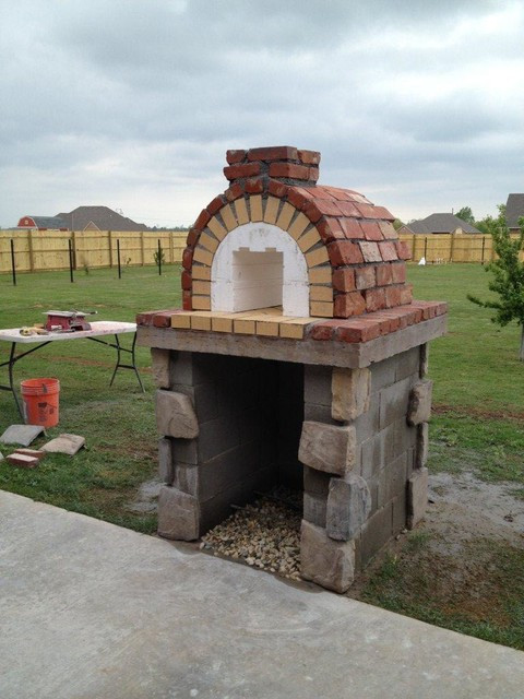 Outdoor Oven DIY
 The Moon Family DIY Wood Fired Pizza Oven in Oklahoma by