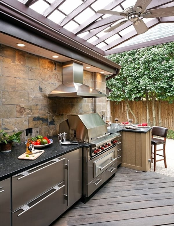 Outdoor Patio Kitchen Ideas
 70 Awesomely clever ideas for outdoor kitchen designs