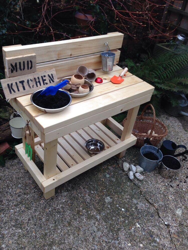 Outdoor Play Kitchen
 Mud Play Kitchen Outdoor childminder nursery parents eyfs
