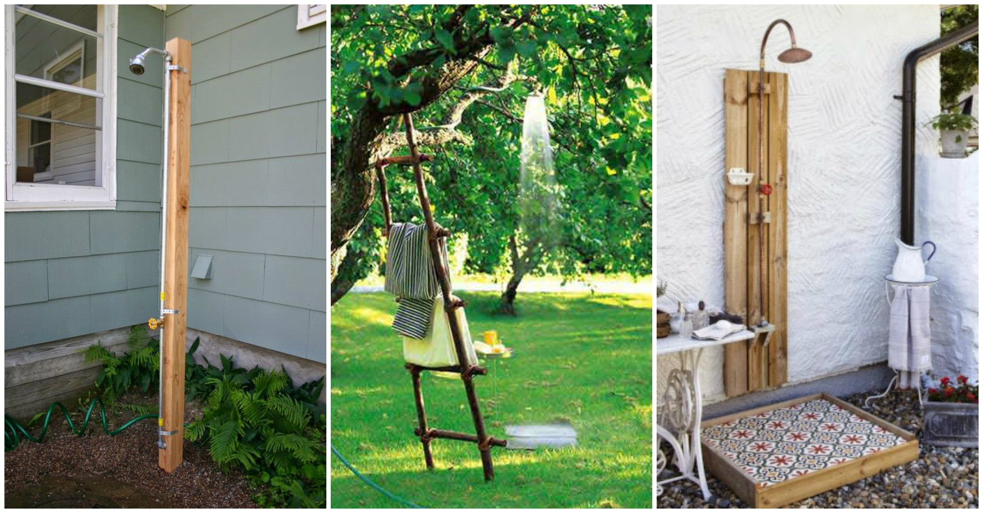 Outdoor Shower DIY
 10 Amazing DIY Outdoor Showers You Can Make in No Time