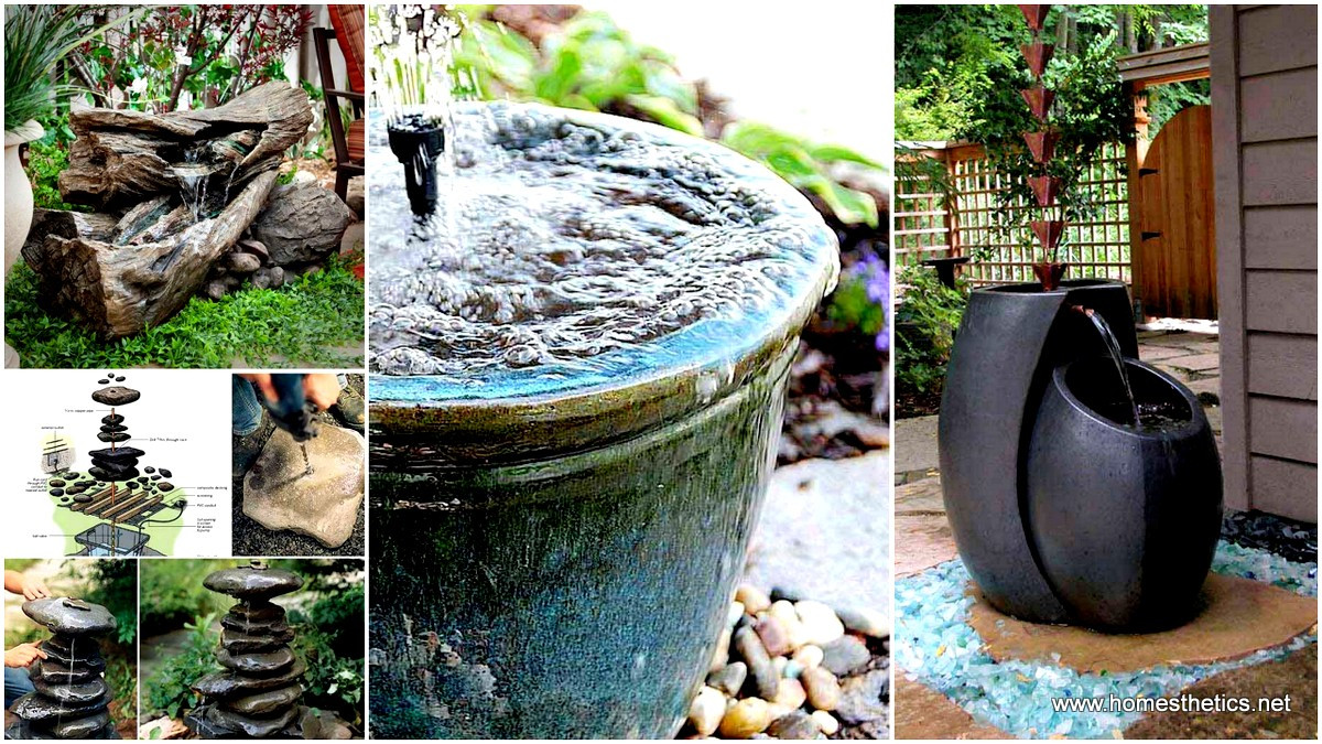 Outdoor Water Feature DIY
 26 Wonderful Outdoor DIY Water Features Tutorials and