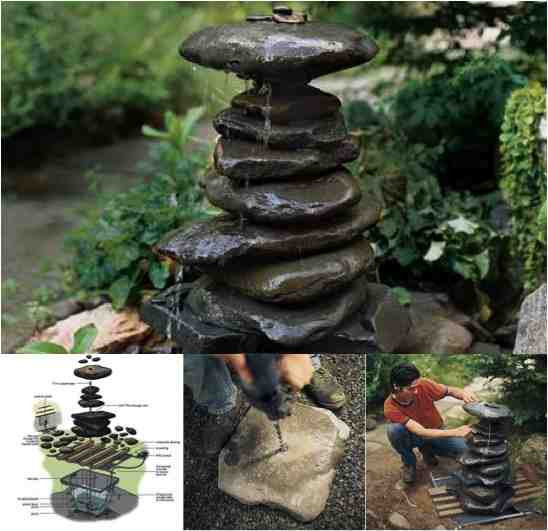 Outdoor Water Feature DIY
 Beautiful DIY Zen Water Fountain Do It Yourself Fun Ideas