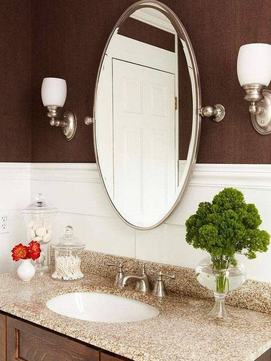 Oval Bathroom Mirror
 30 of Oval Bevelled Mirrors