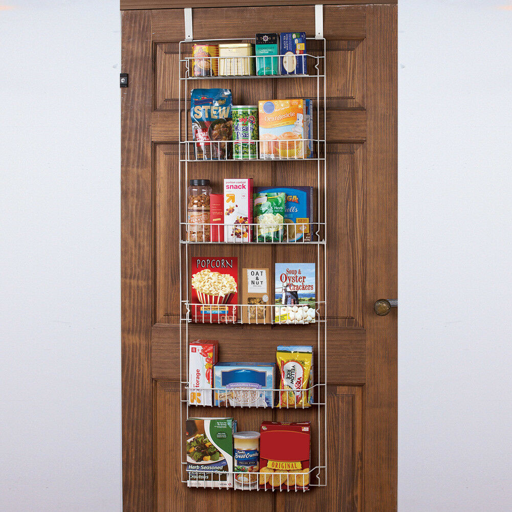 Over The Door Kitchen Organizer
 Over the Door Storage Rack Kitchen Pantry Spice Organizer