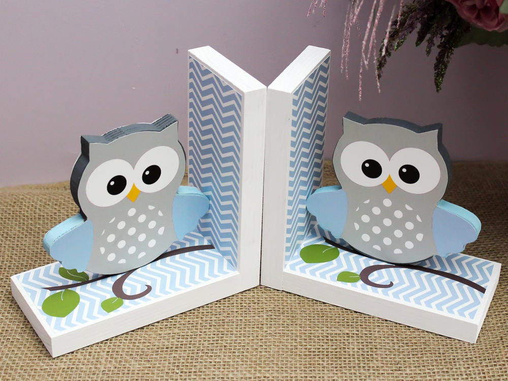 Owl Baby Decor
 Baby Owl Bookends Owl Nursery Decor Baby Shower Gift