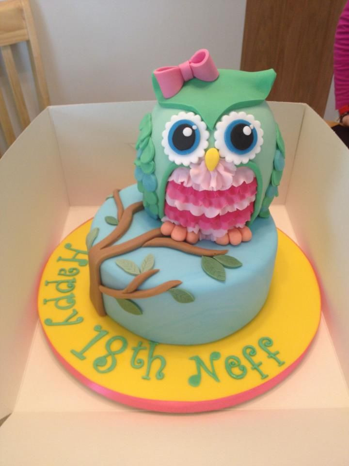 Owl Birthday Cakes
 15 Most Amazing Owl Birthday Cakes Parental Journey