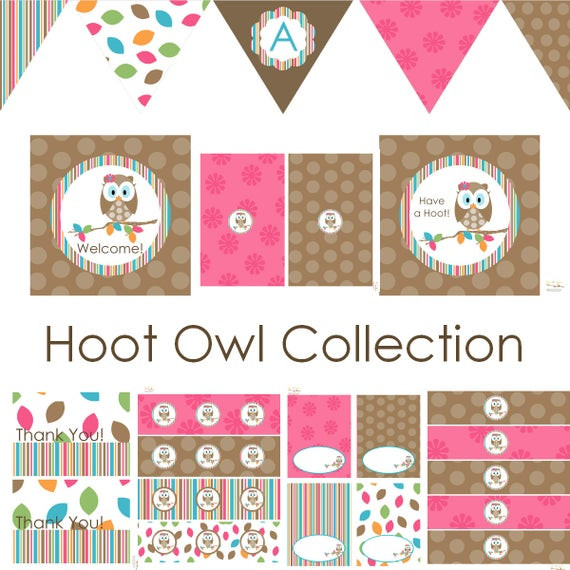 Owl Birthday Decorations
 Owl Birthday Owl Baby Shower Owl Birthday Decorations Owl