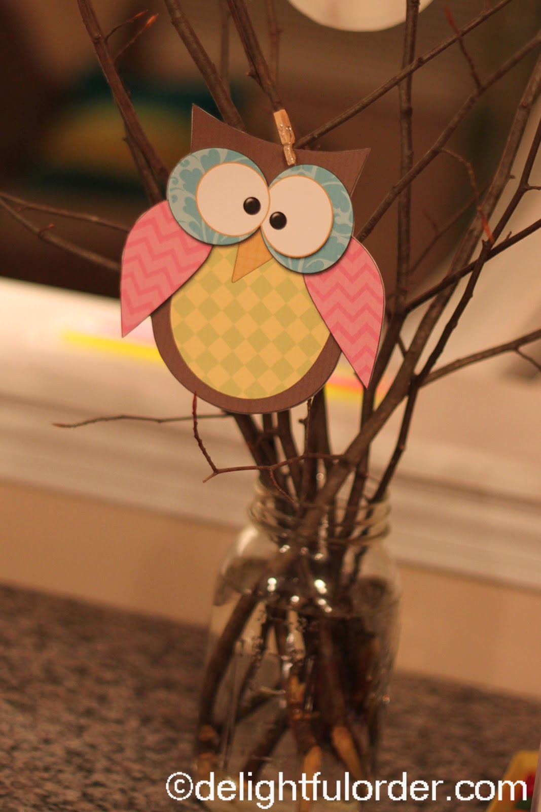 Owl Birthday Party Decorations
 Delightful Order Owl Birthday Party Ideas