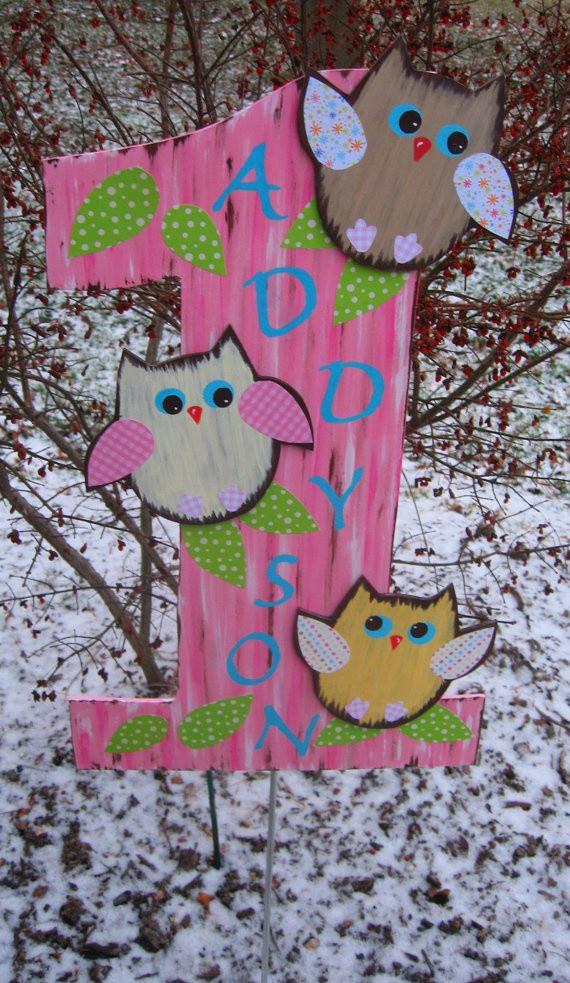 Owl First Birthday Decorations
 56 best Owl Birthday Party Ideas images on Pinterest