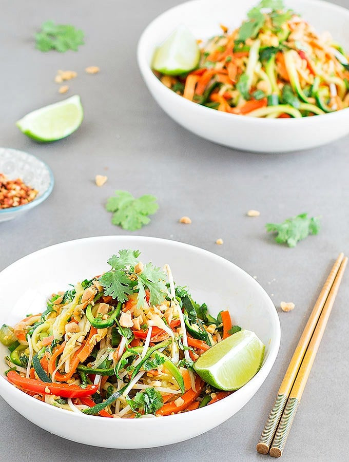 Pad Thai Zoodles
 Easy and Healthy Pad Thai Zoodles As Easy As Apple Pie