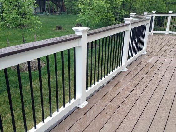 Paint Deck Railing White
 Top 70 Best Deck Railing Ideas Outdoor Design Inspiration
