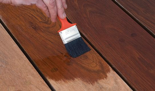 Painting Between Deck Boards
 How to stain a deck