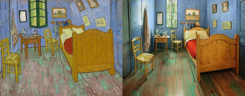 Painting In Napoleon'S Bedroom
 Museum Recreates Van Gogh’s Bedroom Painting and Puts it