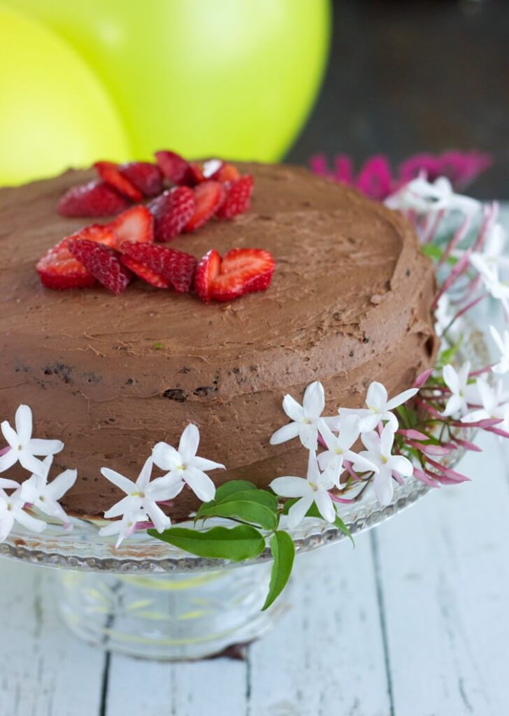 Paleo Birthday Cake Recipe
 Paleo Chocolate Birthday Cake with Chocolate Frosting