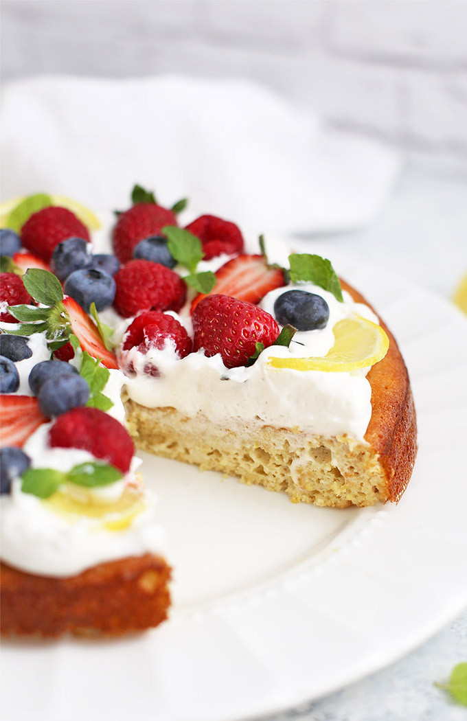 Paleo Birthday Cake Recipe
 Almond Flour Lemon Cake Gluten Free & Paleo • e