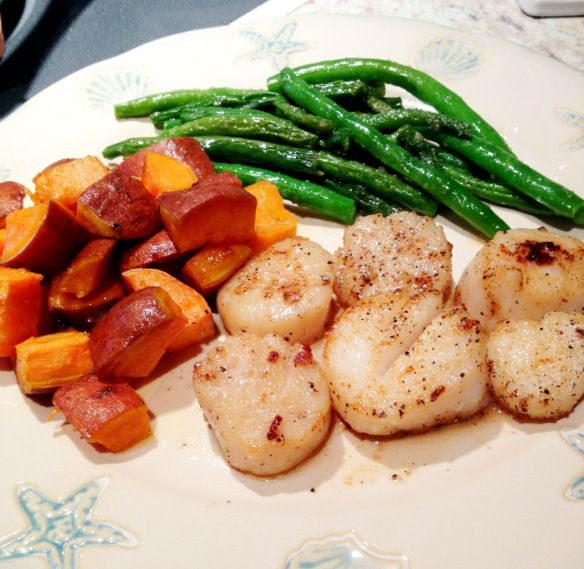 Paleo Dinners For Two
 Paleo Dinner for 2 – Seared Sea Scallops