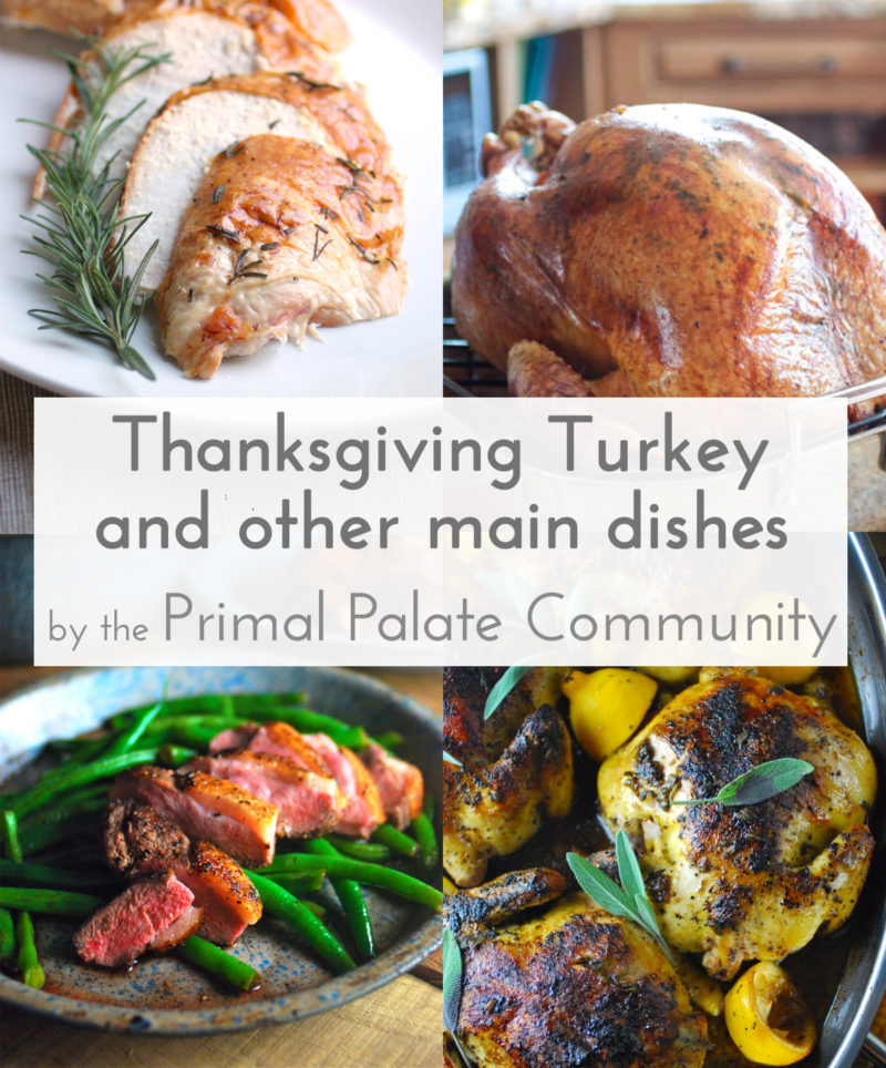 Paleo Main Dishes
 Thanksgiving Turkey Recipes and other main dishes
