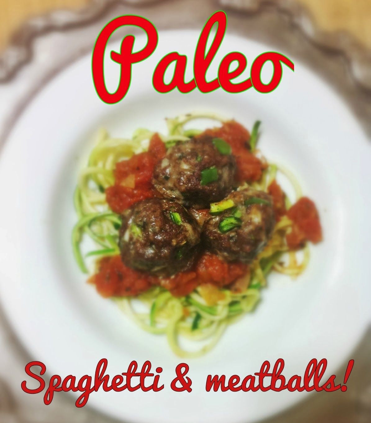 Paleo Spaghetti And Meatballs
 Paleo Spaghetti & meatballs With images