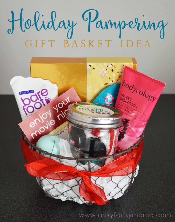 Pamper Yourself Gift Basket Ideas
 Holiday Pampering Gift Basket Idea