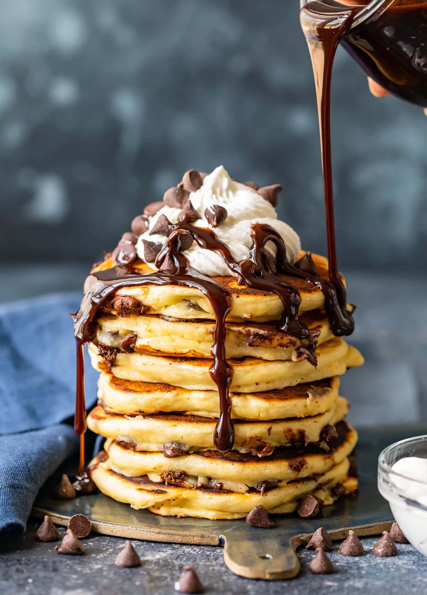 The Best Pancakes with Chocolate Syrup - Home, Family, Style and Art Ideas