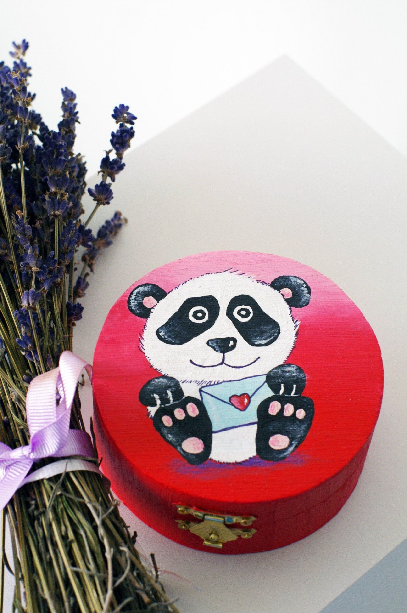Panda Gifts For Kids
 Panda ts Hand painted red box Christmas t for