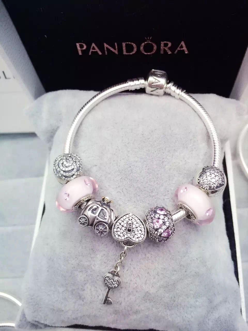 Pandora Bracelet Ideas
 OFF $199 Pandora Charm Bracelet Pink Hot Sale