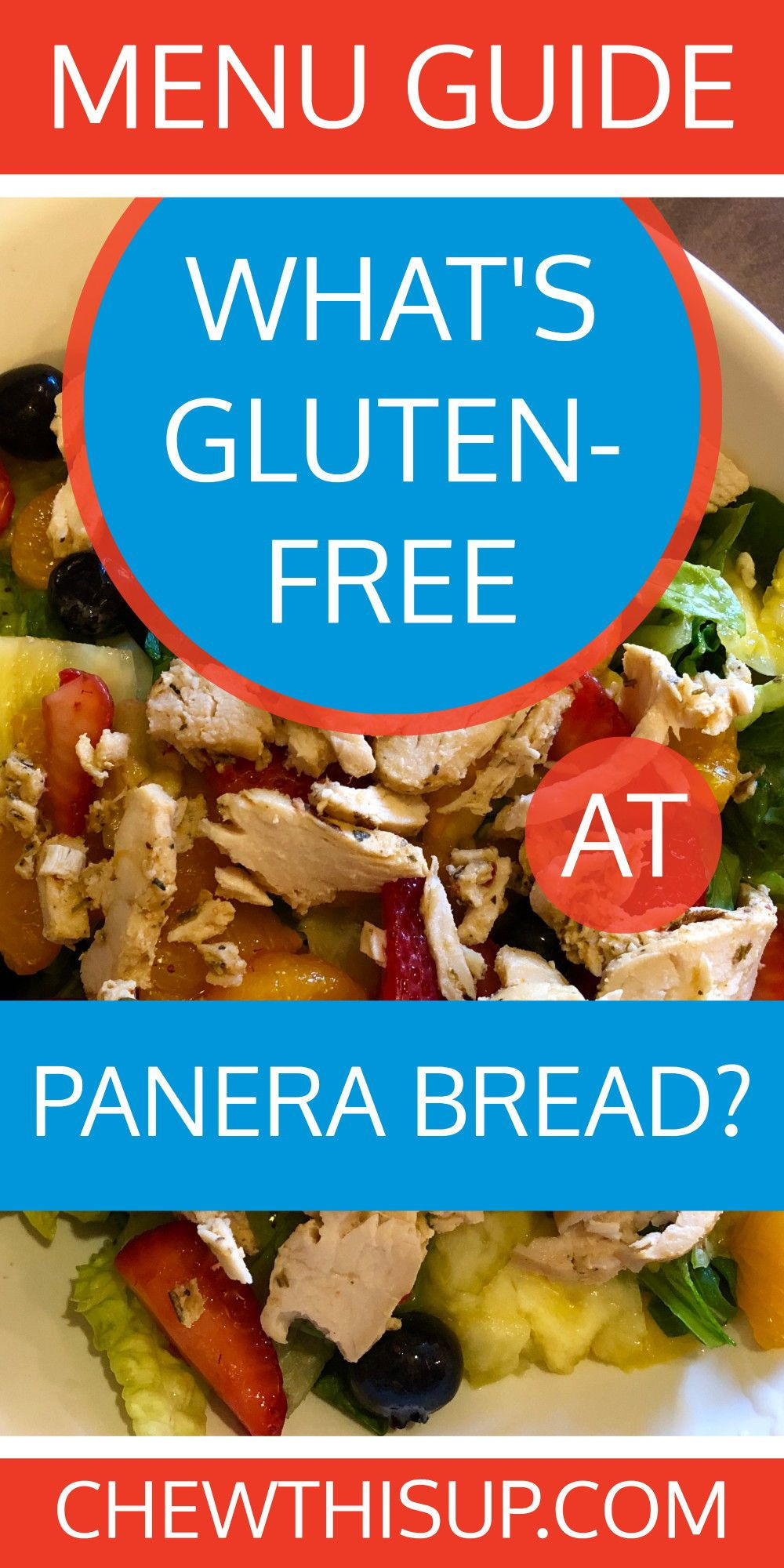 Panera Bread Gluten-Dairy Free Menu